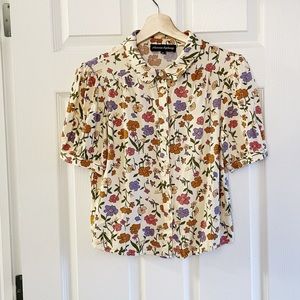 Princess Highway Floral Button Up Top